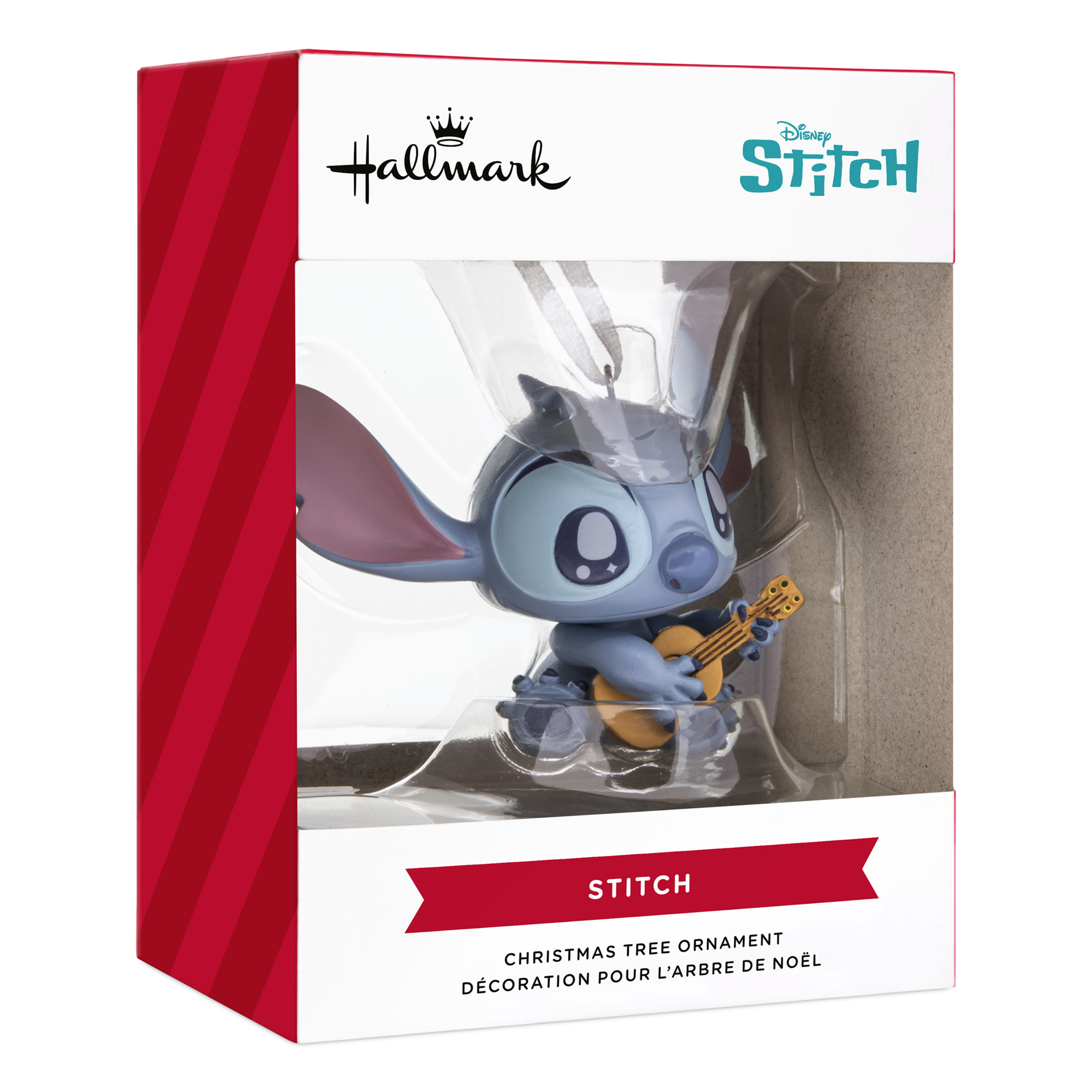 Hallmark Christmas Ornament (Disney Stitch With Guitar), 1 Count