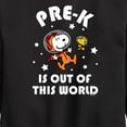 thumbnail image 3 of Peanuts - Pre-K Out Of This World - Toddler And Youth Crewneck Fleece Sweatshirt, 3 of 6