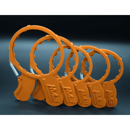 

JM3 Ratchet Style Oil Filter Wrench Set - Orange