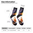 thumbnail image 2 of Cauagu Halloween Gnomes Print Crew Socks for Women and Men,Adult Athletic Running Socks 1-Pair Sports Socks Work Gear Socks with Moisture Wicking, 2 of 6