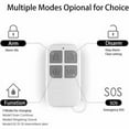 thumbnail image 2 of Door Alarm with Remote Control, 130dB Loud Magnetic Window and Cabinet Security Sensor, 2 of 4