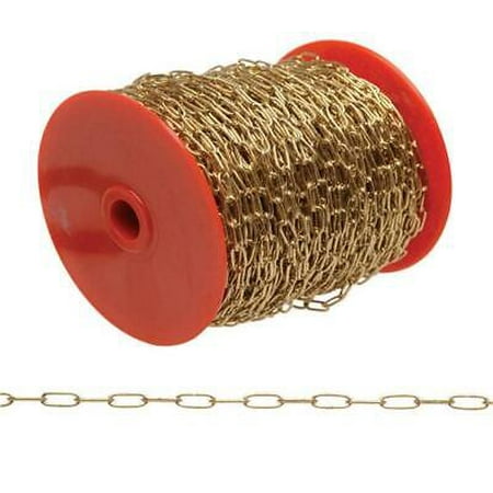 

Campbell Chain No. 7 Brass Plated Gold Brass Hobby/Craft Chain 13/32 in. D 0.3 in.