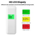 thumbnail image 2 of Amdohai Automatic Alcohol Tester Type-C Alcohol Tester LCD Display Portable Rechargeable Breathalyzer Alcohol Test Tools, 2 of 8