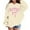A-Beige36, variant on XUELUO Little Girls Hoodies Pink Letter & Bow Pattern Long Sleeve Pullover Sweatshirts Fashion School Daily Wear Hooded Clothes