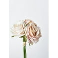 thumbnail image 4 of 7.5" Faux Pink/Cream Rose Bundle (3), 4 of 4