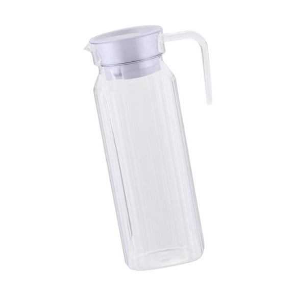 AMLESO Acrylic Pitcher Heat Resistant Water Pitcher Water Jug Juice Container for Tea 1.1L