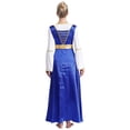 thumbnail image 2 of renvena Robe de Danse pour Femmes Croix Dorée avec Costume de Prière pour Danse Bleu&Noir TG, 2 of 7