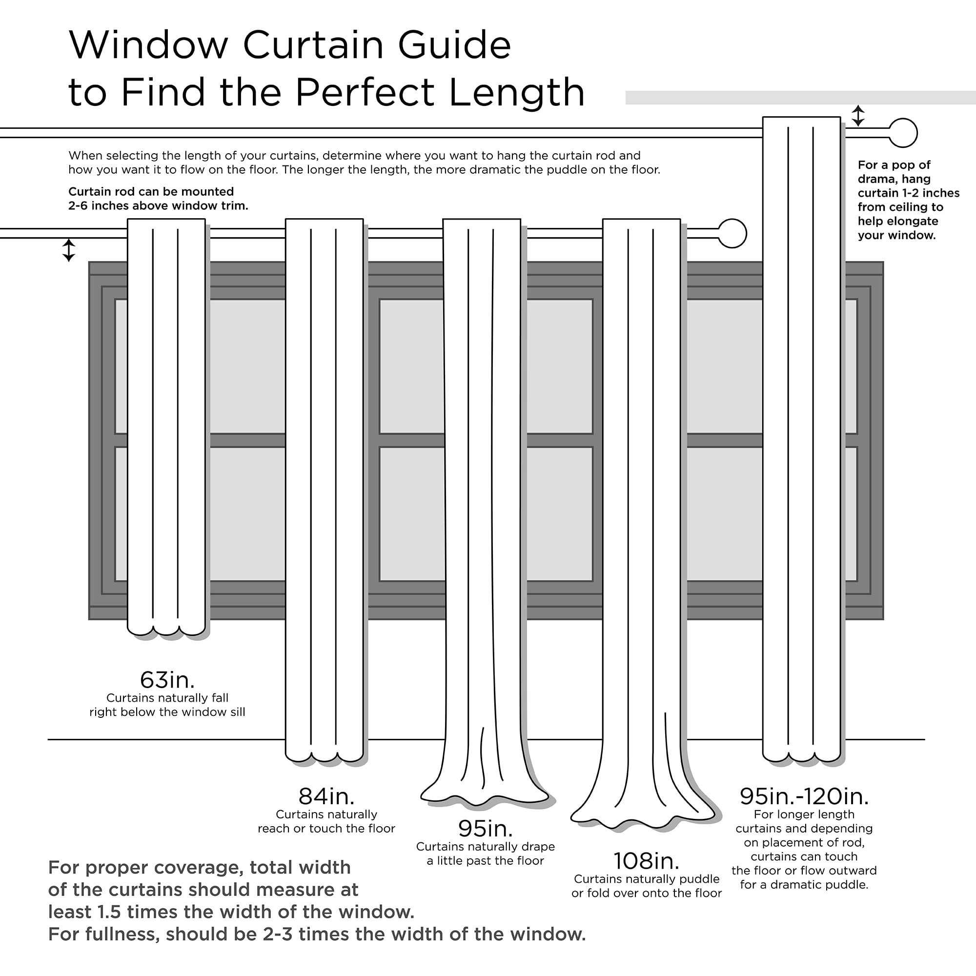Twist Tab Lined Window Curtain Panel Champagne 50"x95"