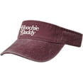 thumbnail image 2 of Hoochie Daddy Hat Cotton Funny Empty Top Baseball Sun Cap Visor Hats for Men Women Black, 2 of 8