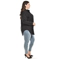 thumbnail image 2 of Camisa con boton de perla Roman Fashion Tallas Extras 5103 Negro 40, 2 of 7