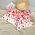thumbnail image 6 of Valentine''s Day Pillow Covers 18x18 Set of 2, Pink Hearts Throw Pillows Outdoor Wedding Anniversary Valentine''s Day Decor Cushion Case Decorations for Home Couch Sofa, 6 of 6