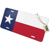 Graphics and More Texas State Flag Novelty Metal Vanity License Tag Plate