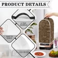 thumbnail image 4 of HELLHERO Dessert Sketch Design Dust Cover with Hand Strap Thickened Protective Case Lightweight Easy to Clean for Thanksgiving, 4 of 6