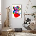 thumbnail image 3 of Wdftyju 5D DIY Diamond Painting Kits Colorful Cat Full Square Drill Art (20X30cm) Wdftyju 7bs0jd2gy6ha7cx5D01, 3 of 9