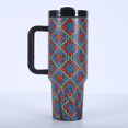 thumbnail image 1 of Vaso de hielo de acero inoxidable 304 de segunda generación, taza de transferencia de pintura de gran capacidad para automóvil, taza con asa de aislamiento portátil para exteriores, 1 of 5