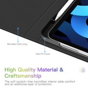 Fintie Case for iPad Air 11-inch M4/M3/M2 (2026/2025/2024), iPad Air 5th/4th Generation (2022/2020) 10.9 Inch, Multi-Angle Viewing Protective Cover with Pencil Holder & Pocket, Auto Sleep/Wake
