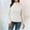 White, variant on Thermal Shirts for Women Long Sleeve turtleneck Womens Undershirts Womens Fitted Tops Women Winter Tops Womens Fashion