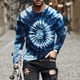 thumbnail image 1 of Blusas y camisas de manga larga con cuello redondo para hombre, estilo casual, estampado, cuello redondo, para fitness, deportivas, de licra., 1 of 5