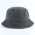 thumbnail image 5 of CoCopeaunts Denim Bucket Hat for Women Street Travel Work Wild Wear Men Fisherman Hats Lightweight Collapsible Cotton Basin Hat, 5 of 8
