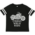 thumbnail image 3 of Inktastic Crawl Walk Ride Motorcycle Boys or Girls Toddler T-Shirt, 3 of 5