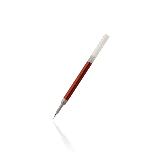 Refill Ink For EnerGel Gel Pen, 0.5mm Needle Tip, Fine, Red Ink, 12