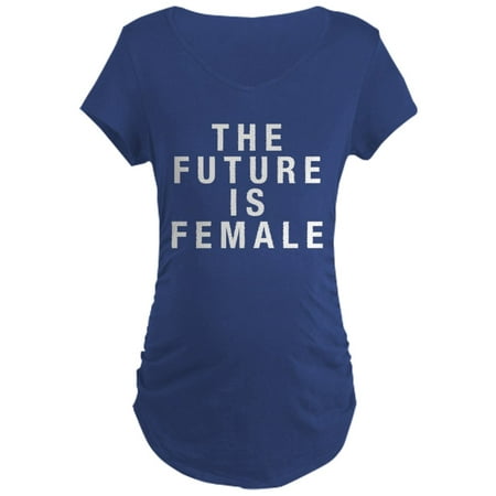 

CafePress - Future Is Female Maternity Dark T Shirt - Maternity Dark T-Shirt