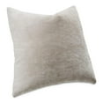thumbnail image 2 of MICHAEL AMINI The Smith 20x20" Square Chenille Pillow in Smoke Gray in Set of 2, 2 of 3