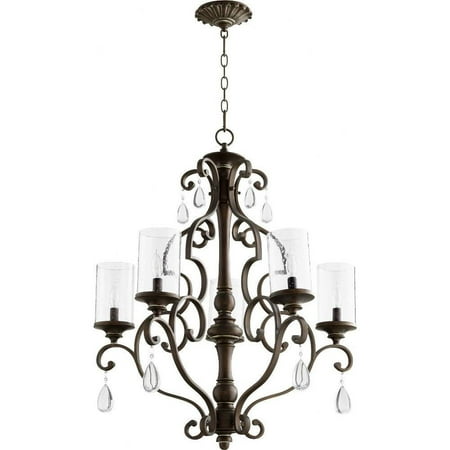 

Traditional Five Light Chandelier-Vintage Copper Finish Bailey Street Home 183-Bel-2534962