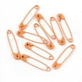 thumbnail image 2 of Iron Safety Pins Orange 30x7x2mm Pin: 0.7mm, 2 of 2
