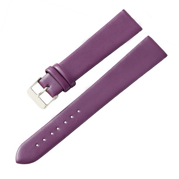 Accesorios de correa de cuero, ribete impermeable, cadenas de reloj para hombres y mujeres, correa suave ultrafina