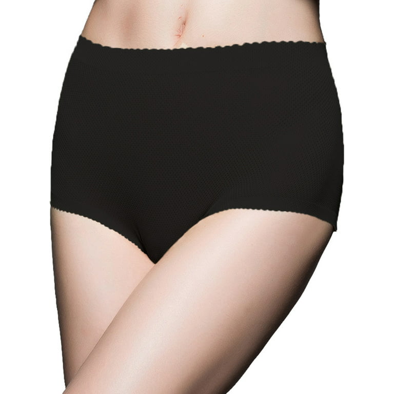 SAYFUT Women's Seamless Padded Shapewear Brief Butt Lifter Hip Enhancer  Control Panties Underwear Body Shaper 