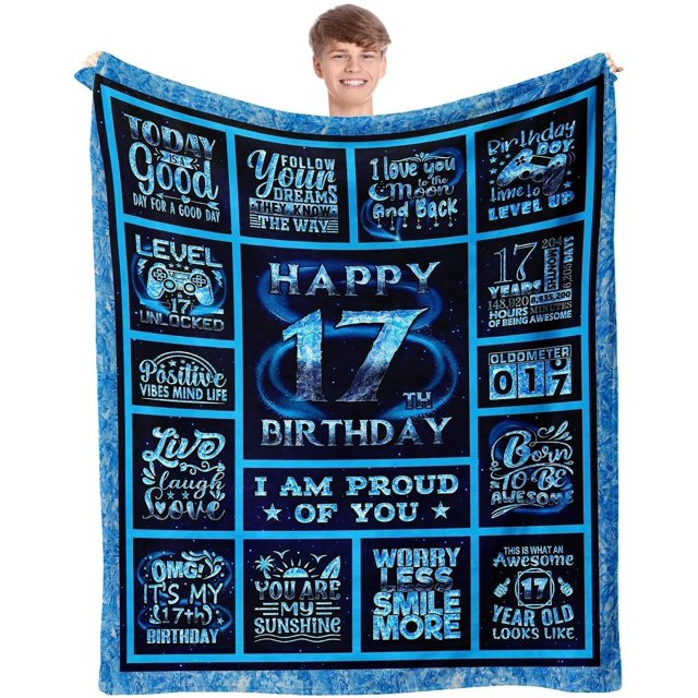 LHSHID 13 Year Old Boy Gifts Birthday Gifts for 13 Year Old Boys Coolest Gifts for 13 Year Old Boy 13 Year Old Boy Birthday Gift Ideas 13th Birthday Throw Blanket for 13 Year Old Boy 40"x50"