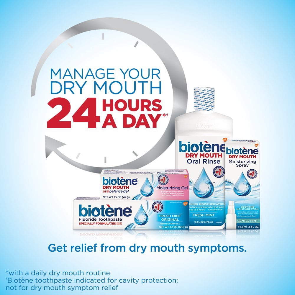 Biotene OralBalance Moisturizing Gel Flavor-Free (Pack of 11)