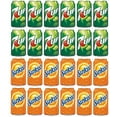 thumbnail image 2 of Variety Soda Pack , Pack Of 24 , 12 Fl Oz , 7UP , SUNKIST ORANGE SODA, 2 of 2