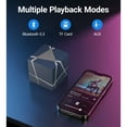 thumbnail image 2 of JIUMESS Small Bluetooth Speaker with Lights, TWS Wireless Portable Speaker with AUX, Mini Speaker for Laptop, Phone, MP3, ect, 2 of 9