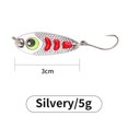 thumbnail image 4 of Mini Wobbler Sequin Spoon Lure - Excellent Buoyancy for Fly Fishing Success!, 4 of 8