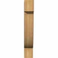 thumbnail image 2 of 3 1/2"W x 10"D x 22"H Alpine Smooth Corbel, Western Red Cedar, 2 of 9