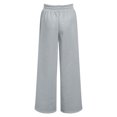 thumbnail image 6 of YDFCWXW Women's Low Rise Loose Sweatpants Y2k Elastic Waist Wide Leg Lounge Sweat Pants Light Gray, L, 6 of 7