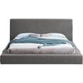 thumbnail image 3 of Meridian Furniture Terra Grey Boucle Fabric Full Bed, 3 of 28