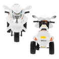 thumbnail image 4 of Ride-On Toy Trike Motorcycle by Lil Rider (White), 4 of 8