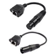 thumbnail image 4 of kusrkot 1 Paire de Câbles Adaptateurs 3 Broches XLR vers RJ 45 Femelle Mâle, Câble d'Extension pour Dmx Con, 4 of 9
