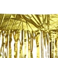 thumbnail image 4 of Cortina de puerta con flecos de oropel metálico, decoración para fiesta de boda, accesorio de foto perfecl Cortinas de papel de aluminio, 4 of 7