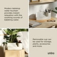 thumbnail image 3 of Umbra Stream Tabletop Water Fountain, 3 of 16