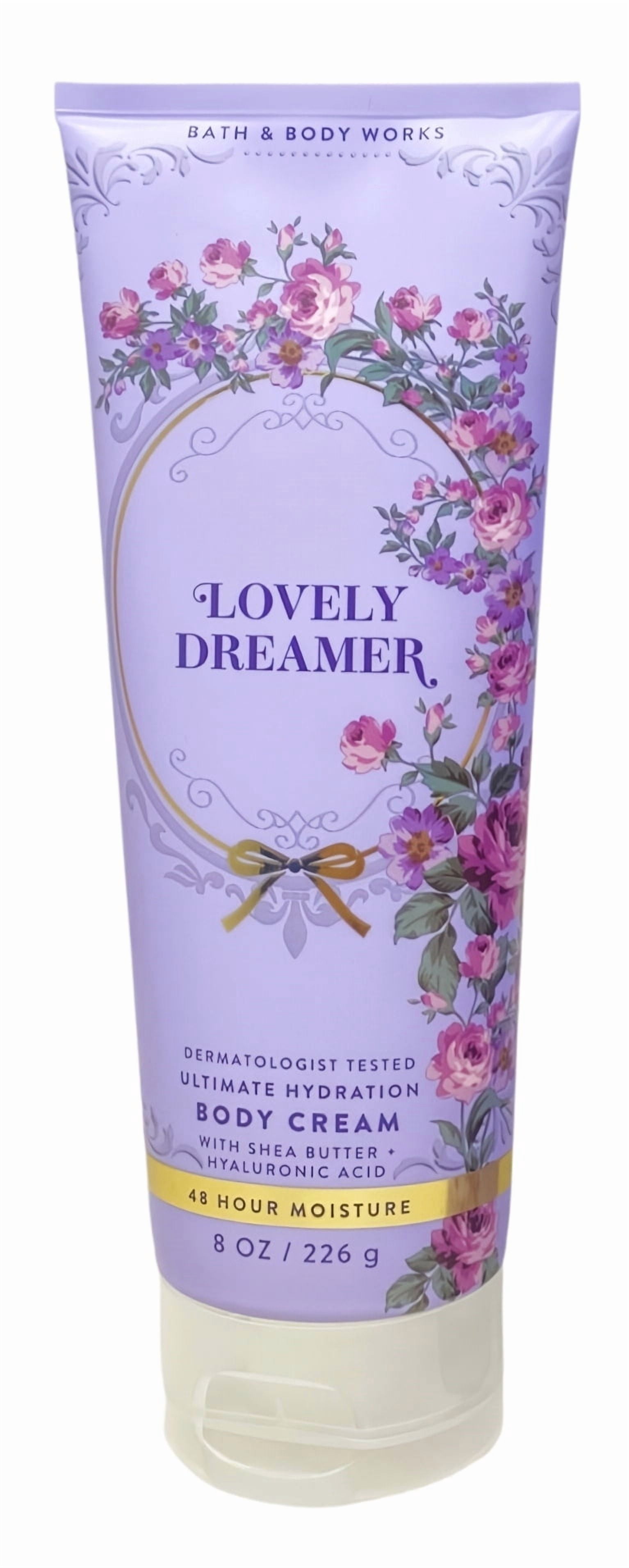 Bath & Body Works Lovely Dreamer Ultimate Hydration Body Cream, Body Wash and Daily Nourishing Body Lotion with a Lavender Dream Bar Soap