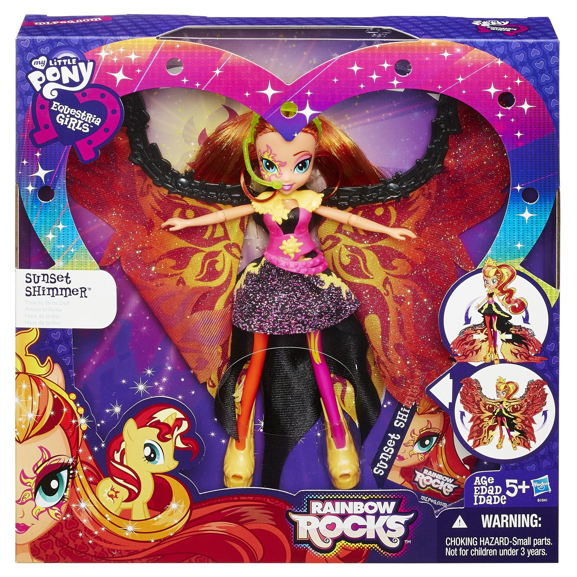 My Little Pony Equestria Girls Rainbow Rocks Sunset Shimmer Time