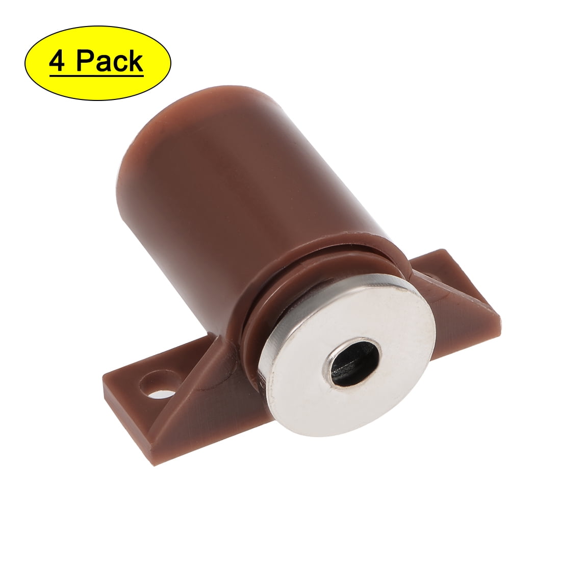 29x32x17mm Door Latch Catch ABS Metal Brown 4Pack