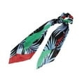 thumbnail image 5 of Unique Bargains 1 Pc Stylish Printed Banana Leaf Hair Elastics Hair Ties Black, 5 of 5