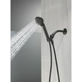 thumbnail image 2 of Faucet 4-Spray Handheld Shower Head, Black Shower Head with Hose, Showerheads & Handheld Showers, Handheld Shower Heads, Detachable Shower Head, Hand Shower 1.75 GPM, Matte Black 75413BL, 2 of 7