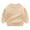 Camel, variant on KYAIGUO Kids Girls Boys Pullover Knit Sweater for Toddler Baby Sweater Warm Solid Colour Sweater for 2-7y