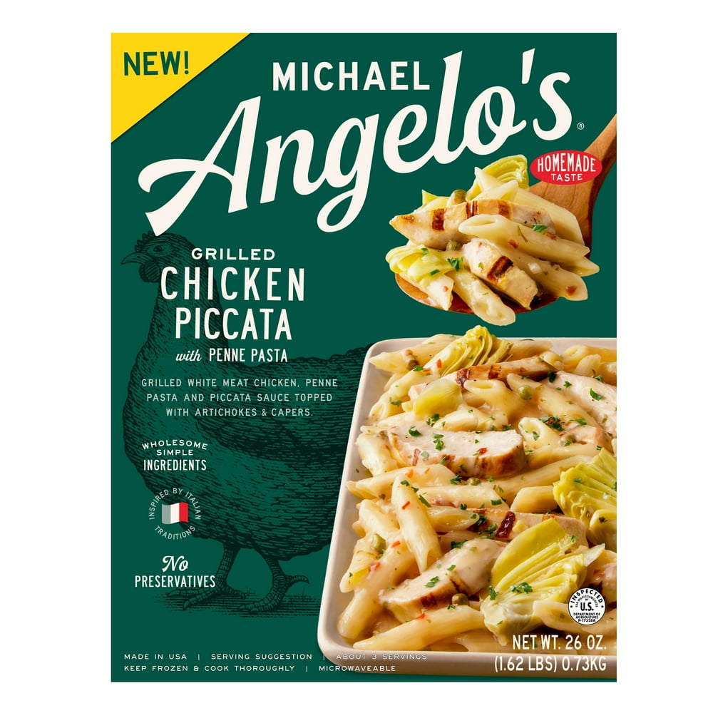 Michael Angelo's Chicken Piccata with Penne Pasta 26 oz